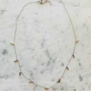 Sterling Silver Dainty Choker Necklace